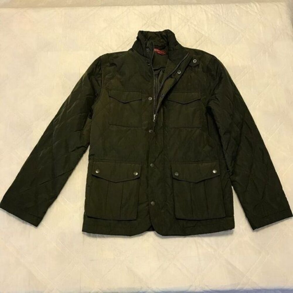 Merona‎ Green Quilted Jacket small